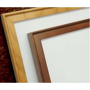 【角額】高級木製正方形額・壁掛けひも・アクリル付き　■9787 600角（600&times;600mm）「チーク」