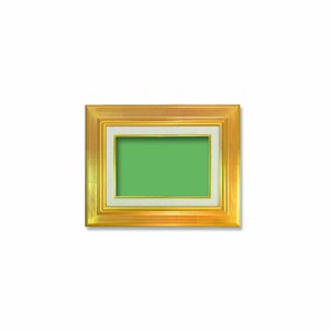 【油額】油絵額・キャンバス額・金の油絵額・銀の油絵額　■7711 F0号（180&times;140mm）「ゴールド」