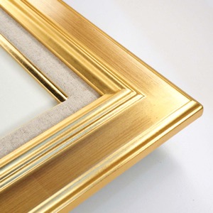 【油額】油絵額・キャンバス額・金の油絵額・銀の油絵額　■7711 SM(227&times;158mm)「ゴールド」