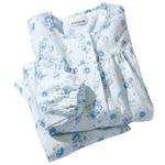 日本製楊柳ゆったりパジャマ 【サックス M ： M】の詳細ページへ