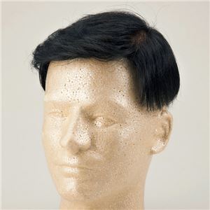 メンズヘアピース ダンディヘア 【自然な黒】