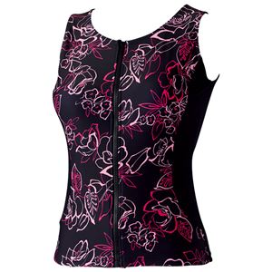 アクアウエアトップス 袖なし 【ピンク M : M】