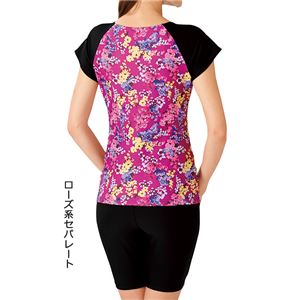 高橋さんの着脱ラクラク水着 【ローズ系セパレート L ： L】