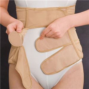 お腹シェイプサポーター 【ベージュ2枚組 LL ： LL】