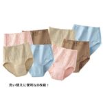 安心ショーツレギュラーセット 【8枚組 3L ： 3L】の詳細ページへ