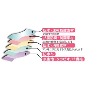 抗菌消臭お買得安心ショーツ3色組 【5L ： 5L】
