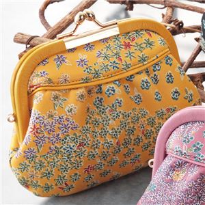 親子がま口財布 イエロー