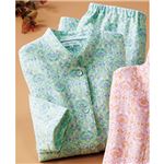 京都捺染草花柄パジャマ グリーン【4L： 4L】の詳細ページへ