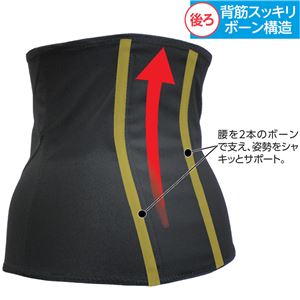 Vアップシェイパー ブラック【L： L】