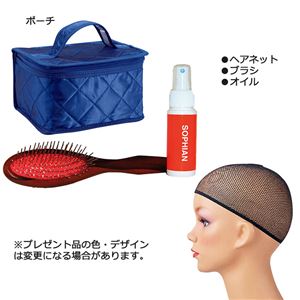 ソフィアン・軽量総手植ヘアウィッグ プラチナソフト・白髪30%【M： M】