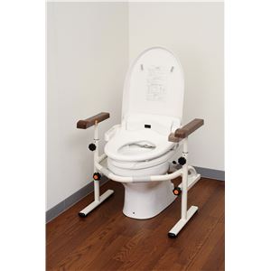 パナソニックエイジフリーライフテック トイレ用手すり 洋式トイレ用スライド手すり（ステンレス） PN-L53001