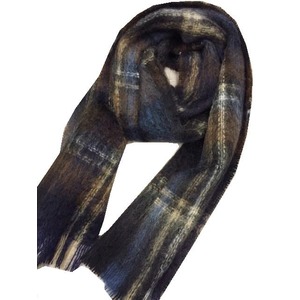 英国製　SAMUEL TWEEDS マフラー正規輸入品　ブラウン　