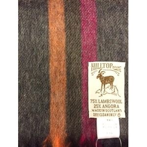 英国製 HILL TOP マフラー正規輸入品 グレー