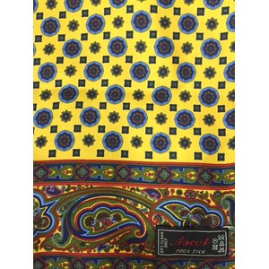 Made In Germany シルク・ウールマフラー　正規輸入品 YELLOW