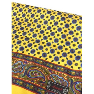 Made In Germany シルク・ウールマフラー　正規輸入品 YELLOW