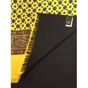 Made In Germany シルク・ウールマフラー　正規輸入品 YELLOW