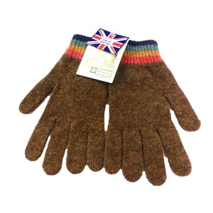 英国製　Made in Scotland maban ニットグローブ