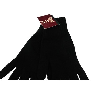 英国製　Made in Scotland maban ニットグローブ ブラック
