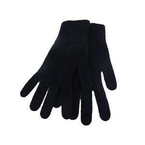 英国製　Made in Scotland maban ニットグローブ ネイビー