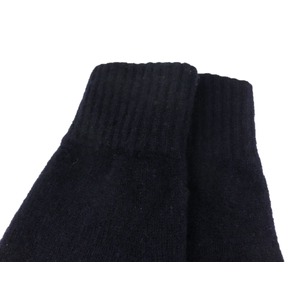 英国製　Made in Scotland maban ニットグローブ ネイビー