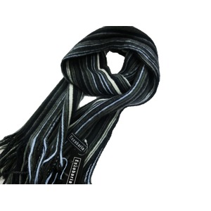 Escobaria マフラー グレー&times;ブラック