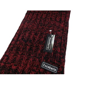 Escobaria マフラー　メランジワイン