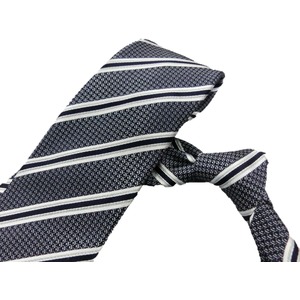 日本製シルク100％ネクタイ　ストライプ