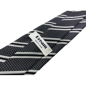 日本製シルク100％ネクタイ　ストライプ