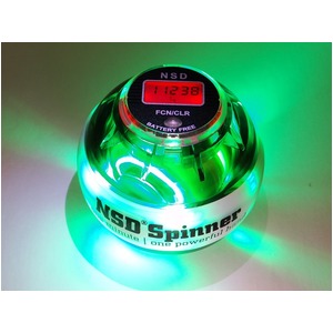 �����@�g���[�j���O���@�u�p���[�{�[���@NSD Power Spinner �X�s�i�[�v  LED���C�g�������J�E���^�[�t�@�O���[���@�����җp�@����g���[�j���O�����@���{���K�i