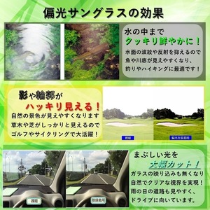 【調光偏光サングラス】 空気のように軽いエアリーフレーム ブラックver 福井県鯖江産レンズ Transhade使用 ケース進呈