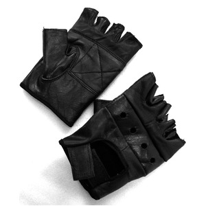 ドライビングレザーグローブ GF005NN ブラック Lサイズ