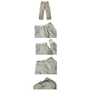 USタイプ「Ｍ-65」フィールドパンツ PP062YN カーキ メンズLサイズ 【レプリカ】