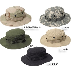 ＵＳＡタイプジャングルリップストップハットオリーブＸＬ