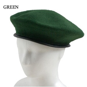 フランス軍ベレー帽レプリカ　グリーン59ｃｍ