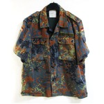 ドイツ連邦国軍放出 フレックターン カモ半袖シャツ 【中古】 L相当