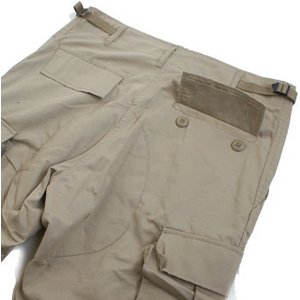 アメリカ軍 BDU カーゴパンツ/迷彩服パンツ 【Mサイズ】 リップストップ YN521007 ブラックタイガー 【レプリカ】
