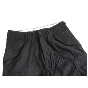 USタイプ「M-65」フィールド七分丈パンツブラック メンズXSサイズ 【レプリカ】