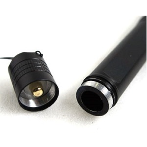 7 LED3段階切替付フラッシュ ライト ブラック