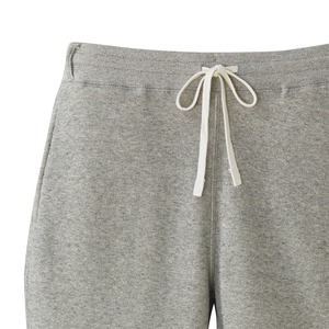 肌触りに拘った8.4オンス ファインフレンチテリー テーパードスリム裏パイルスウェットパンツ ビンテージヘザー XL