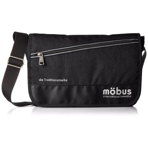 ドイツブランド Mobus（モーブス） メッセンジャーバッグ ブラック
