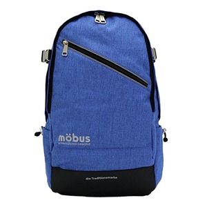ドイツブランドmobus PCポケット完備Ｂ４サイズビジネスライクバックバック　ブルー