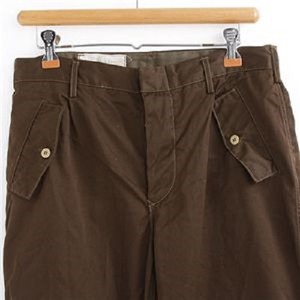 イタリア軍 コンバットパンツ オーバーダイ ブラック　 80ｃｍ