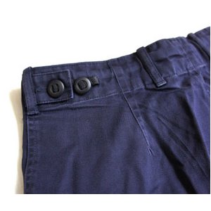イギリス軍放出 ＮＡＶYカーゴパンツ PP076UN ネイビー 76サイズ 【中古】