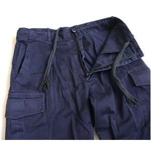 イギリス軍放出 ＮＡＶYカーゴパンツ PP076UN ネイビー 72サイズ 【中古】