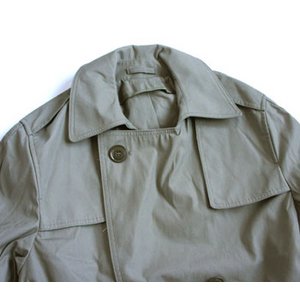 アメリカ軍 放出 US MCトレンチコート JC061NN カーキ 42（ XL相当） 【 デッドストック 】 【 未使用 】 