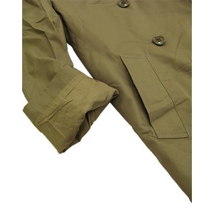 イタリア軍放出 レインコート カーキ ライナー付 JR005NNKH サイズ48【 デッドストック 】 【 未使用 】 