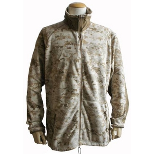 アメリカ軍 海兵隊放出 PO LARTEC フリースジャケット 【Sサイズ 】 デザート 〔未使用デッドストック〕