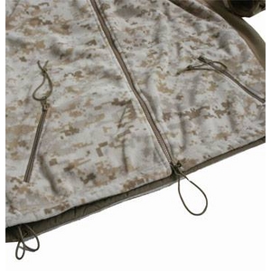 アメリカ軍 海兵隊放出 PO LARTEC フリースジャケット 【Sサイズ 】 デザート 〔未使用デッドストック〕