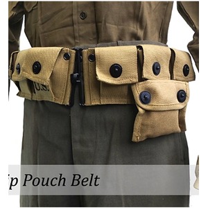アメリカ軍M-1クリップベルトポーチレプリカ