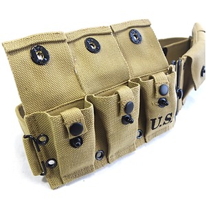 アメリカ軍M-1クリップベルトポーチレプリカ